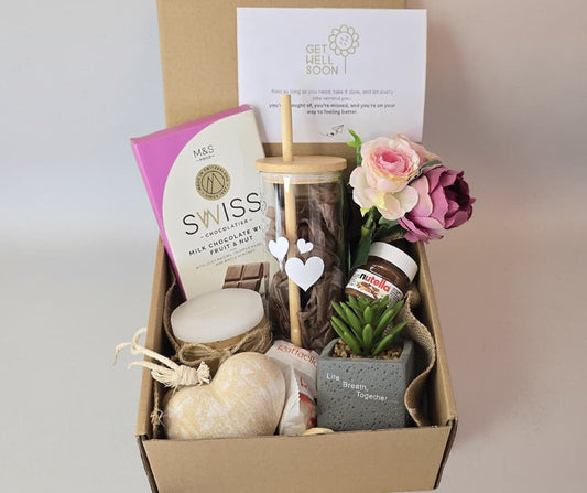 Get Well Soon Handmade Gif Box - Gifting CY - Cyprus - 