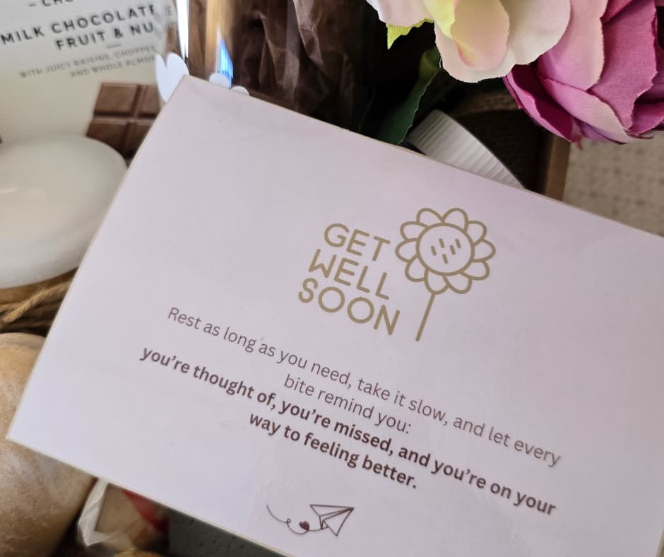 Get Well Soon Handmade Gif Box - Gifting CY - Cyprus - 