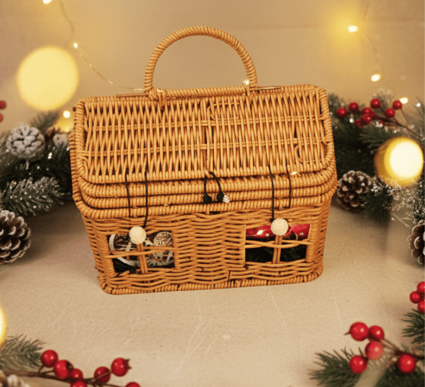 Gingerbread House Christmas Gift Basket - Gifting CY - Cyprus - 