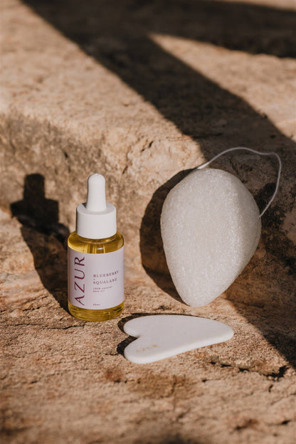 Gua Sha facial massage tool | White Jade - Gifting CY - Cyprus -