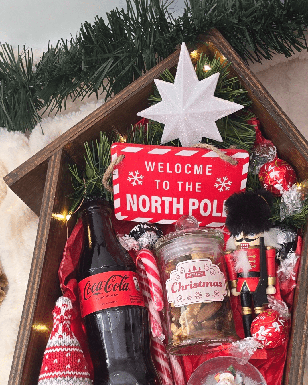 Handmade Wooden House Christmas Gift - Gifting CY - Cyprus - 