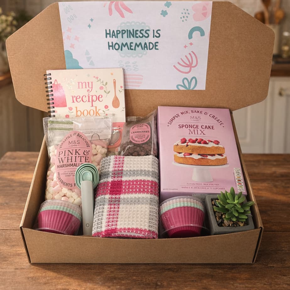Happiness is Homemade Baking Gift Box – Baking Lover Gift Set - Gifting CY - Cyprus - 
