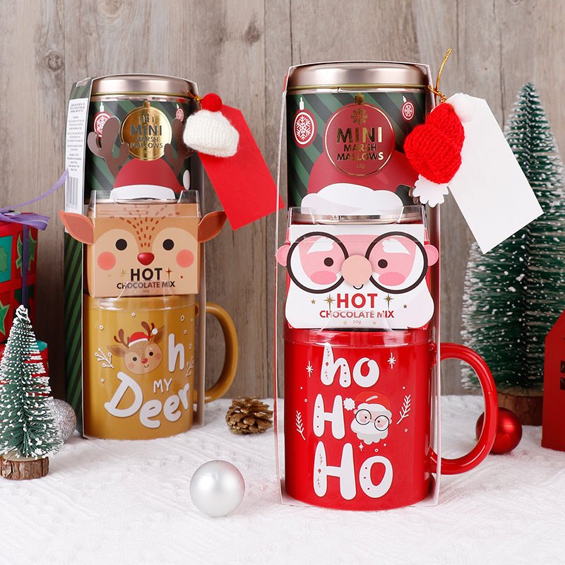 Hot Chocolate Christmas Mug Gift Set - Gifting CY - Cyprus - 