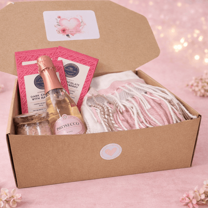 I Love You, Warm Pink Comfort Gift Box - Gifting CY - Cyprus - 
