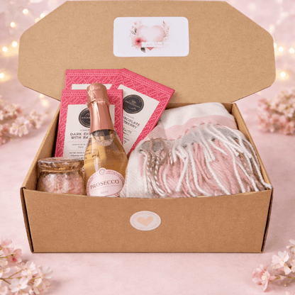 I Love You, Warm Pink Comfort Gift Box - Gifting CY - Cyprus - 