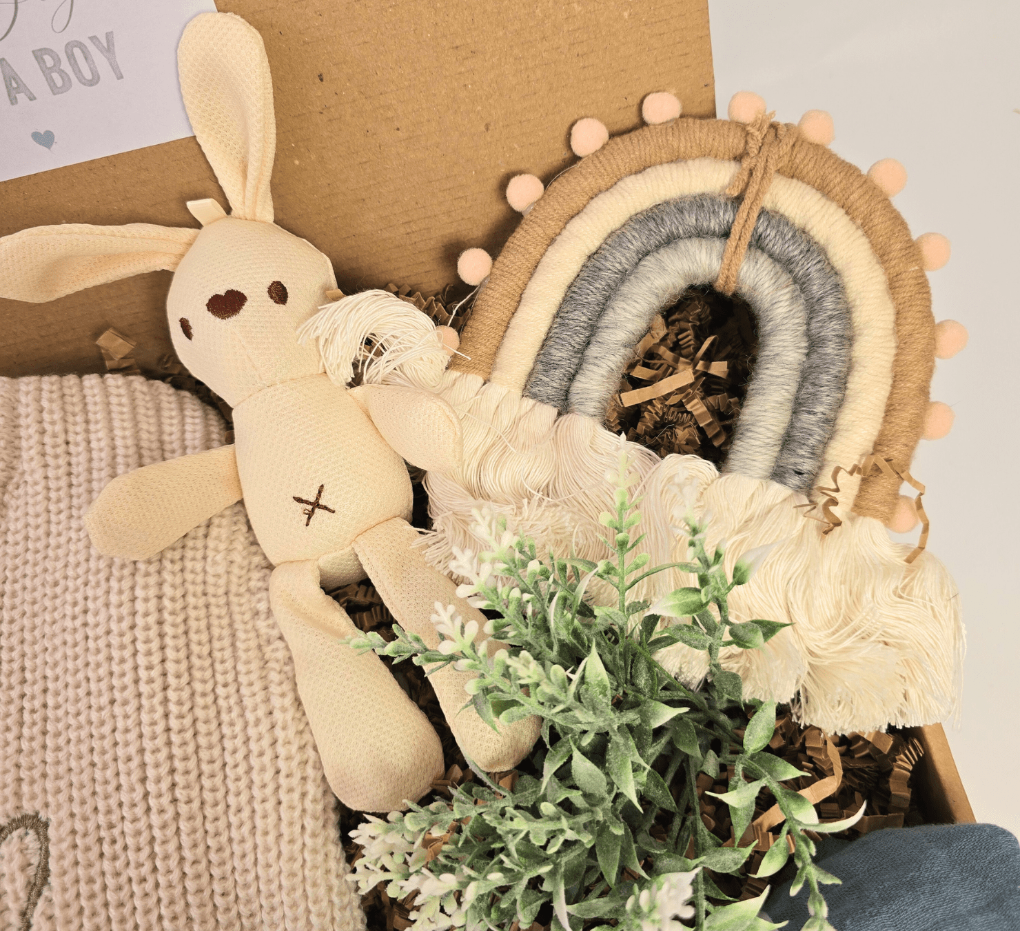 "Just Arrived" Baby Boy Gift Box - Gifting CY - Cyprus - 