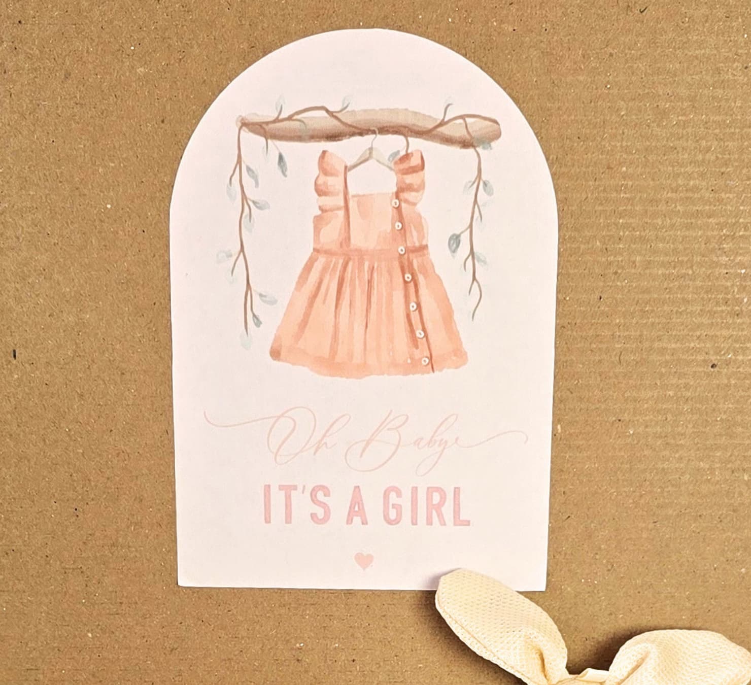 "Just Arrived" Boho Baby Girl Gift Set - Gifting CY - Cyprus - 