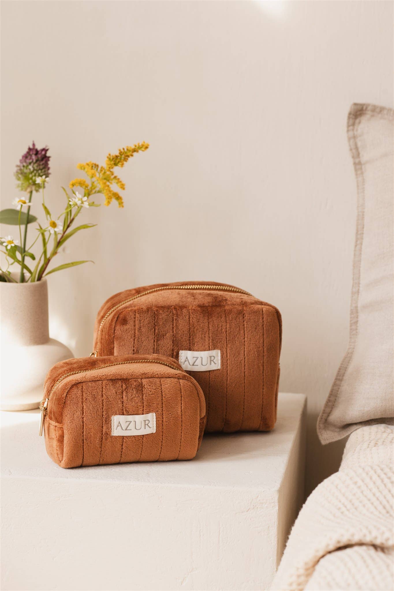 Make-up pouch Rust - Gifting CY - Cyprus -