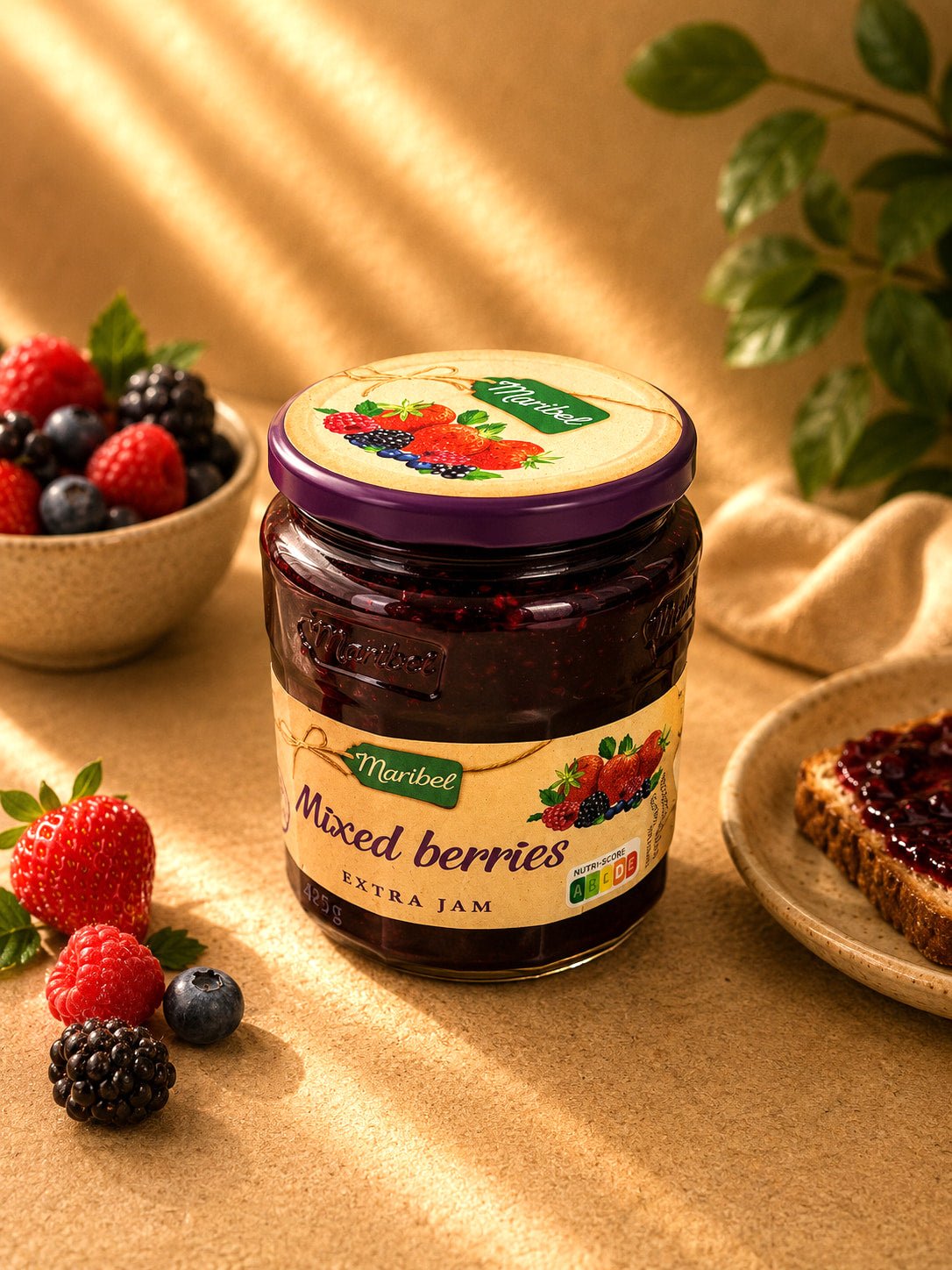 Maribel Mixed Berries Extra Jam – Premium Berry Fruit Preserve - Gifting CY - Cyprus -