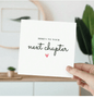 Motivational Greeting Card – “Here’s to Your Next Chapter - Gifting CY - Cyprus - 