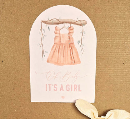 "Just Arrived" Boho Baby Girl Gift Set