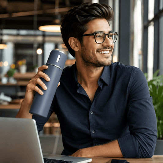 Nordic Thermal Mug Set, 500ml Stainless Steel Insulated Cup for Coffee, Tea & Everyday Travel - Gifting CY - Cyprus -