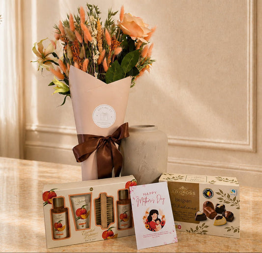 Peach Indulgence & Care Set – Mother’s Day Gift - Gifting CY - Cyprus - 