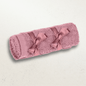 Pink Luxury Soft Bath Towel with Spa Ribbon - Gifting CY - Cyprus -