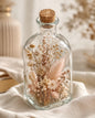 Premium Decorative Glass Jar with dried flowers - Gifting CY - Cyprus -