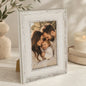 Premium Vintage White Brushed Frame 10x15cm - Gifting CY - Cyprus - 