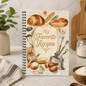 My Favorite Recipes Spiral-Bound Recipe Book