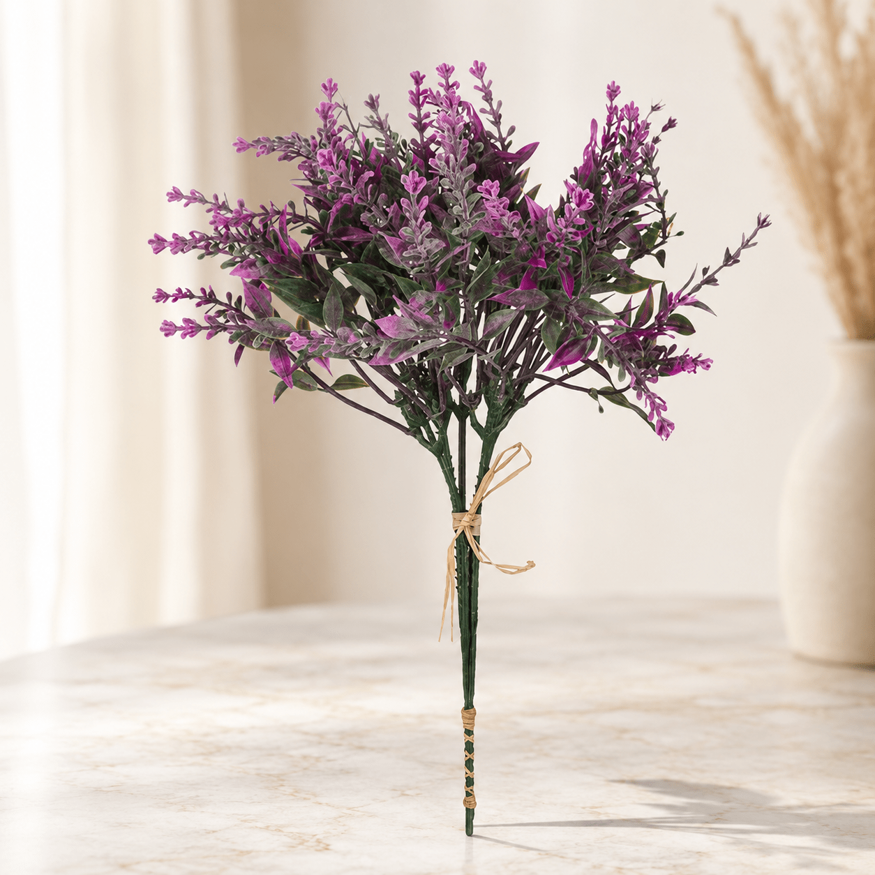 Rustic Artificial Lavender Bouquet - Gifting CY - Cyprus - 