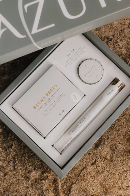 Sauna Feels Wellness Gift Set – Natural Nordic - Inspired Bath & Body Care - Gifting CY - Cyprus - 