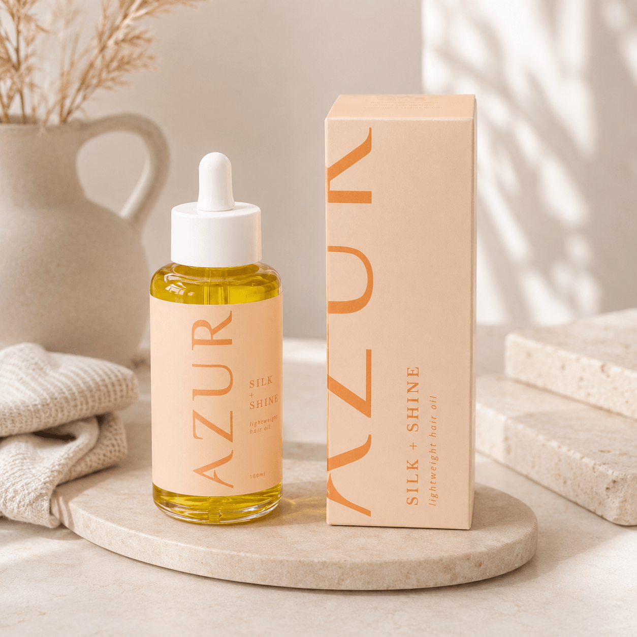 SILK & SHINE Hair Oil | 100% Natural - Gifting CY - Cyprus -