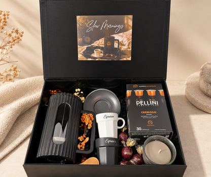 Slow Mornings Espresso Gift Box - Gifting CY - #Cyprus# -