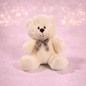 Soft Cream Teddy Bear with Bow Tie, Sweet Baby Gift - Gifting CY - Cyprus -