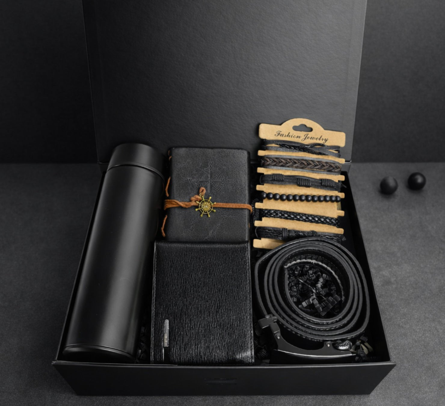 The "Midnight Noir" Executive Men's Gift Box - Gifting CY - Cyprus - 