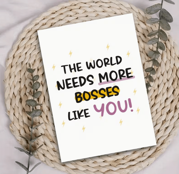 The World Needs More Bosses Like You Card - Gifting CY - #Cyprus# - Greeting Cards