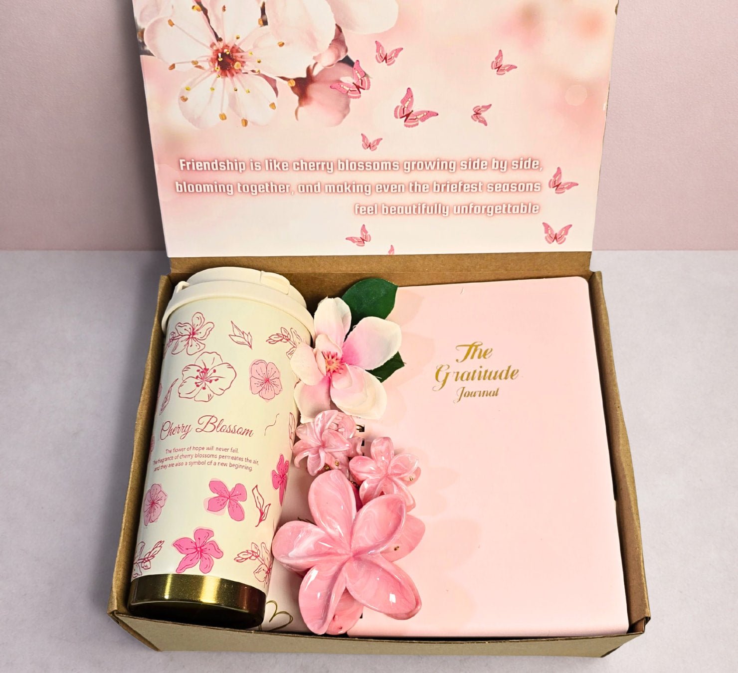 "Unforgettable Friendship" Cherry Blossom Gift Box - Gifting CY - Cyprus - 