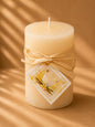 Vanilla Cream Pillar Candle - Gifting CY - Cyprus - 