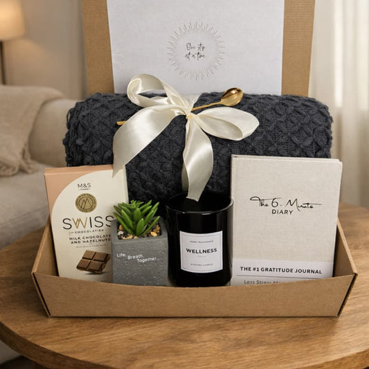 Wellness & Relaxation Gift Box – Self Care & Gratitude Gift Set - Gifting CY - Cyprus - 