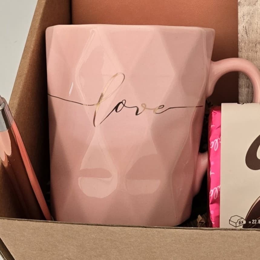 Women’s Day Celebration Gift Box with Floral Notebook and Love Mug - Gifting CY - Cyprus - 