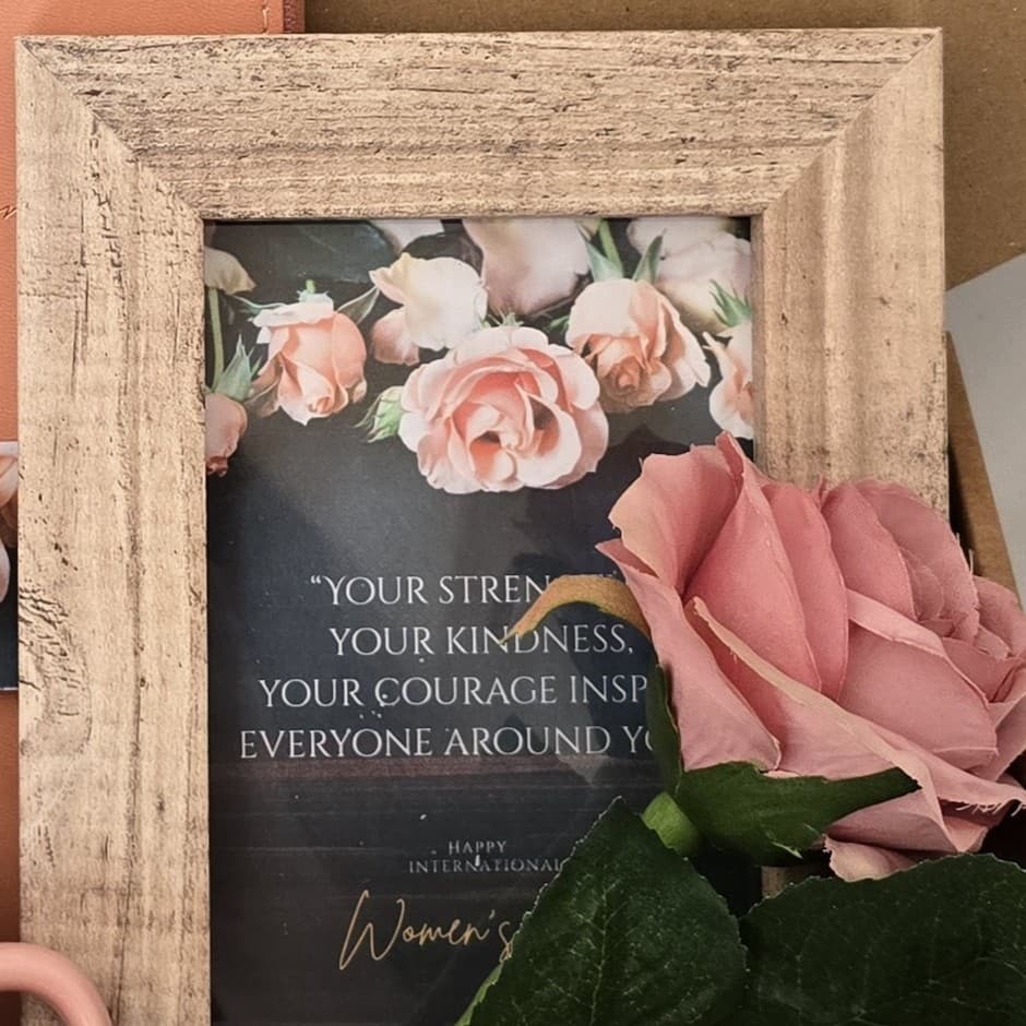 Women’s Day Celebration Gift Box with Floral Notebook and Love Mug - Gifting CY - Cyprus - 