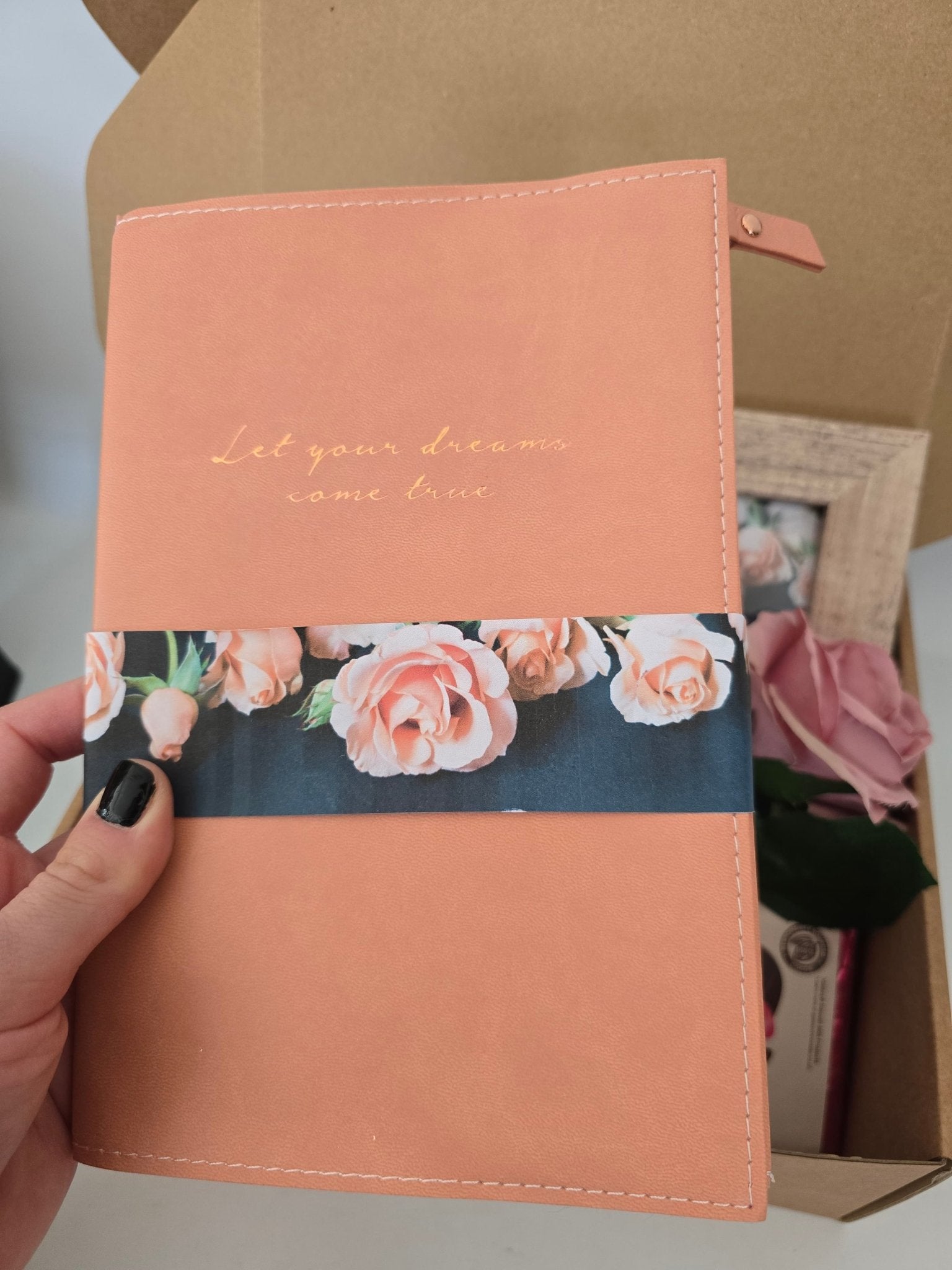 Women’s Day Celebration Gift Box with Floral Notebook and Love Mug - Gifting CY - Cyprus - 